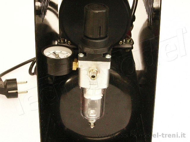 VIVOHOME Compressore Aerografo 1/5HP - Flusso 23-25L/min, 4 Bar - Portatile Per Verniciatura - Foto 3