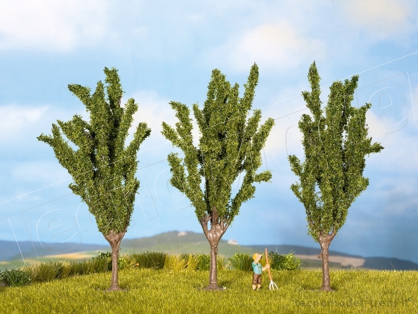 Noch 25140 Alberi Pioppi, 3 pz. 12 cm TecnoModel Modellismo