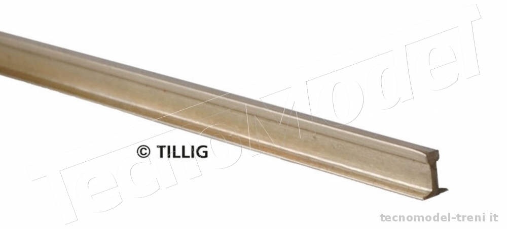 105 mm traccia TT G 3 Tillig/BTTB 06130/6130 cavità profilo binario rettilineo binario 