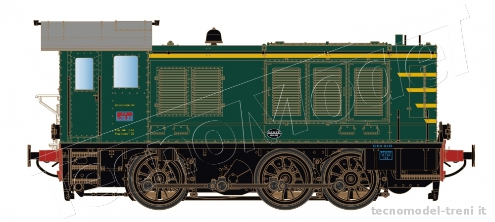 BRAWA BRAWA 41619 Locomotora Diésel Wr 236 El FS Digital Extra Corriente Alterna 