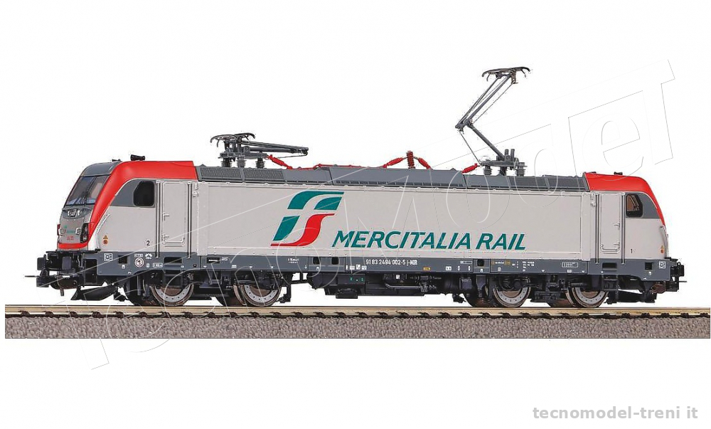 PIKO 51590 locomotiva elettrica E494 Bombardier Traxx MERCITALIA RAIL epoca VI 
