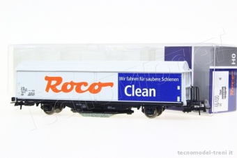 Roco 46400 Carro chiuso 'Roco Clean' per la pulizia dei binari