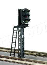Roco 40021 Segnale luminoso SNCF a tre colori rosso/verde/giallo