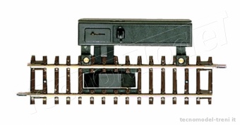 Roco 42419 Binario G1/2 con sganciavagoni elettromagnetico, lunghezza 115 mm