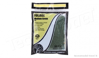 Woodland Scenics F52 Foliage Medium Green