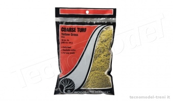 Woodland Scenics T61 Coarse Turf Yellow Grass in bustina da 353 cu cm