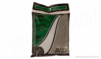 Woodland Scenics B82 Gray Medium Ballast in bustina da 353 cu cm