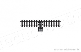 Hornby R8206 Binario con presa di corrente per alimentazione, 168 mm
