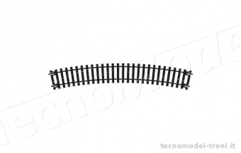 Hornby R608 Curva 3rd raggio 505 mm arco 22,5°