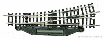 Fleischmann 22261 Scambio elettrico sinistro, lunghezza 112,6 mm, 15°