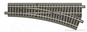 Roco 61141 Scambio destro geoLINE, lunghezza 200 mm, 22,5°