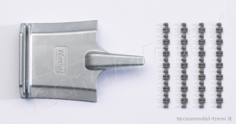 Roco 61192 Dima in metallo per taglio binari con massicciata geoLINE