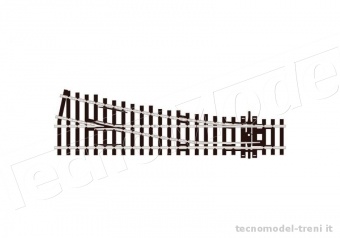 Peco SL-E91 Scambio destro polarizzato codice 100 - 2,5 mm