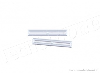 Peco SL-11 Giunzioni isolanti per binari scala H0 codice 100 - 2,5 mm e scala 0 codice 124, 12 pz.