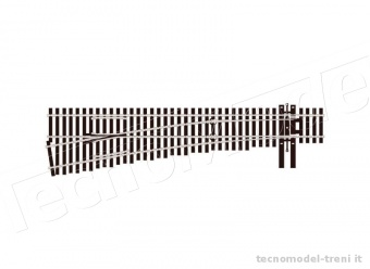 Peco SL-E8362 Scambio sinistro polarizzato codice 83 - 2,1 mm