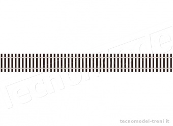 Peco SL-8300 Binario flessibile con traverse in legno, codice 83 - 2,1 mm, lunghezza 914 mm