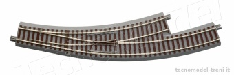 Roco 61154 Scambio curvo sinistro geoLINE