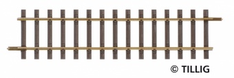 Tillig 85124 Binario dritto G2 Lunghezza 114 mm Sistema 'professionale' serie ELITE codice 83
