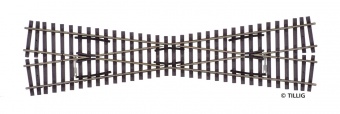 Tillig 85160 Incrocio 15° Lunghezza mm 228 