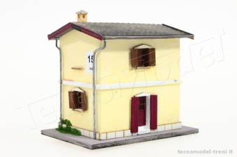 Simplon Model 145MS Casello a due piani FS con illuminazione interna a led