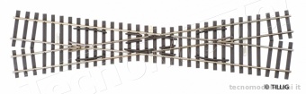 Tillig 85262 Incrocio destro doppio scartamento H0-H0m