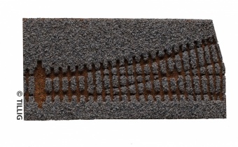 Tillig 86564 Massicciata STYROSTONE per scambio 85324 serie ELITE codice 83