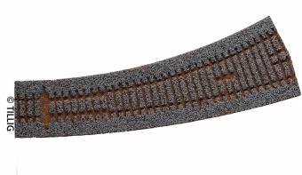 Tillig 86574 Massicciata STYROSTONE per scambio curvo 85372 serie ELITE codice 83