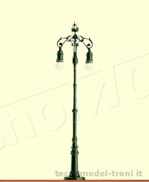Brawa 5204 Lampione stradale ornamentale con 2 lampade, 155 mm