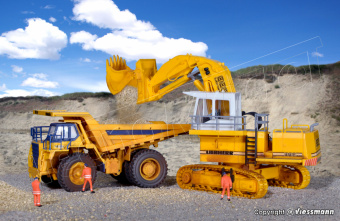 Kibri 11277 Escavatrice con pala Liebherr 992