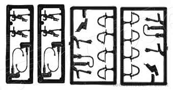 Roco 40014 Set aggiuntivi per locomotive, tubi, ganci, etc.