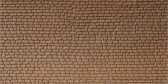 Faller 170611 Muro in gres rosso 250 x 125 mm