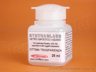 Puravest SY67025 Synthaglass Vetro sintetico liquido, confezione da 25ml. 