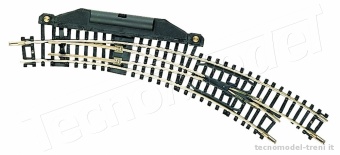 Fleischmann 22275 Scambio destro curvo R1/R2 elettrico