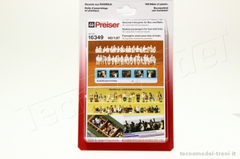 Preiser 16349 Personaggi seduti, 36 pz.