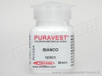 Puravest PV00106 Bianco opaco, confezione da 25ml.