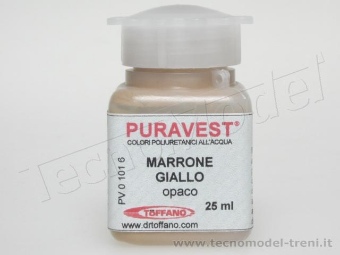 Puravest PV01016 Marrone giallo, confezione da 25ml. 