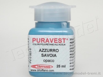 Puravest PV00636 Azzurro Savoia, confezione da 25ml. 