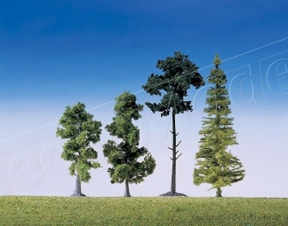 Faller 181495 Alberi assortiti 90 - 150 mm, 15 pz.