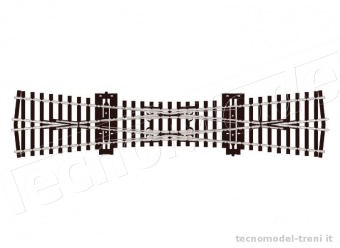 Peco SL-E190 Incrocio scambio doppio polarizzato codice 75 - 1,9 mm