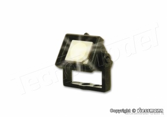 Viessmann 6333 Faretto da parete con Led a luce bianca