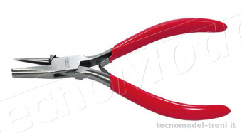 Tecnomodel F24907 Pinze speciale in acciaio, per modellare filo metallico, ecc.