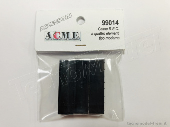 Acme 99014 Confezione con tre casse R.E.C. FS a quattro elementi tipo moderno