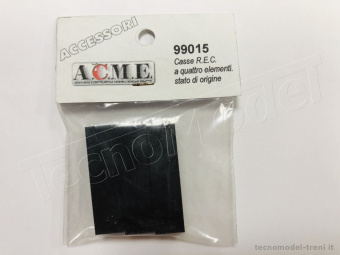 Acme 99015 Confezione con tre casse R.E.C. FS a quattro elementi stato di origine