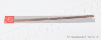 Amati 2750.01 Tubo in rame crudo 0,5 x 1 mm, lunghezza 500 mm