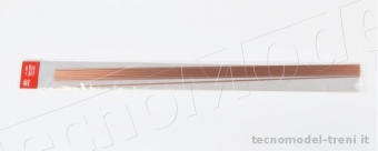 Amati 2750.02 Tubo in rame crudo 1,6 x 2 mm, lunghezza 500 mm