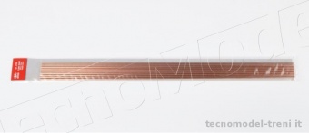 Amati 2750.03 Tubo in rame crudo 2,2 x 3 mm, lunghezza 500 mm