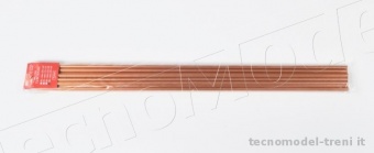 Amati 2750.06 Tubo in rame crudo 5,2 x 6 mm, lunghezza 500 mm