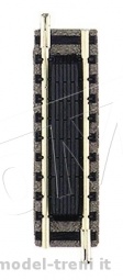 Fleischmann 9115 Binario dritto con reed incorporato, lunghezza 55,5 mm