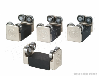 Bachmann 42901 Banco prova con 4 supporti per assali realizzati con microcuscinetti a sfera