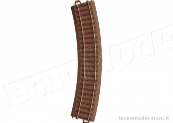 Trix T62130 Binario curvo R1 raggio 360 mm 30° con massicciata